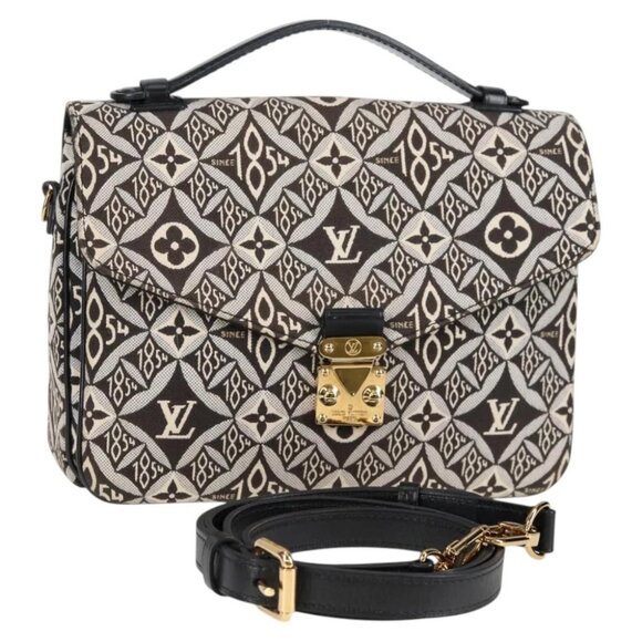 LOUIS VUITTON Monogram Jaguar Pochette Metis MM Bag 2way M57272 LV Auth 128121M - Picture 1 of 14